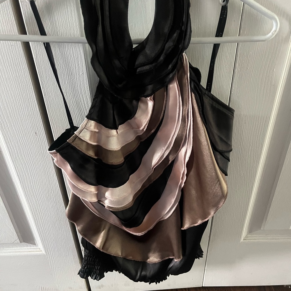 Silk halter top from Krafty size small